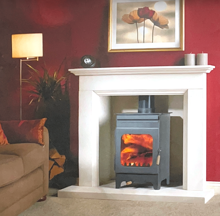 BURLEY FIREBALL BRAMPTON 9108 8KW WOOD BURNING STOVE