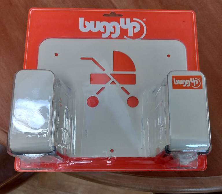 Kids BuggUp Buggy and pram storage wall mounted hanger. Large size. 