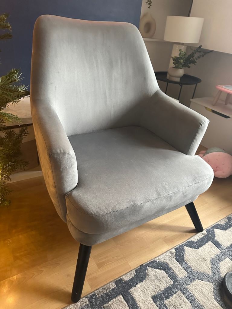 Grey Tub Chair