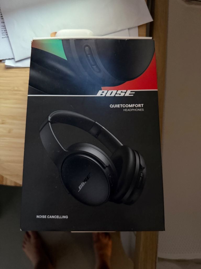 Bose QuietComfort Headphones – Brand New & Sealed