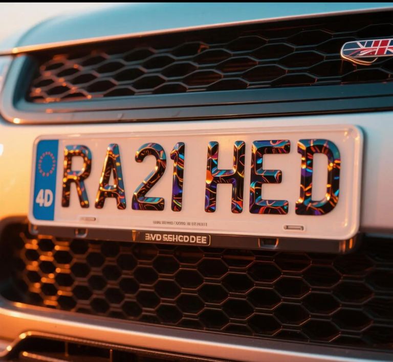 RASHED PRIVATE NUMBER PLATE 