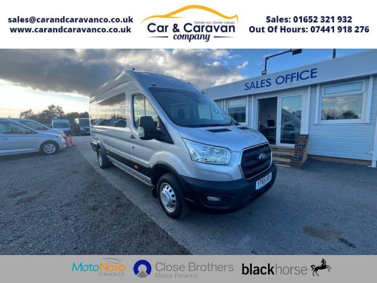 2019 69 FORD TRANSIT 2.0 460 ECOBLUE TREND MINIBUS DOUBLE CAB 5DR DIESEL MANUAL 