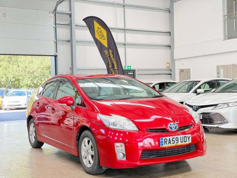 2010 Toyota Prius Toyota Prius Hybrid Petrol Red 2010 5 Seater  1.8L Hybrid