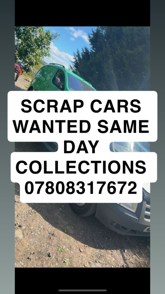 SCRAP CARS WANTED SAME DAY COLLECTIONS
