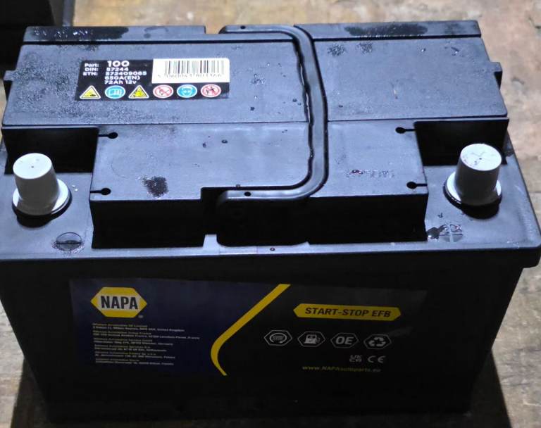 Napa start stop  battery 