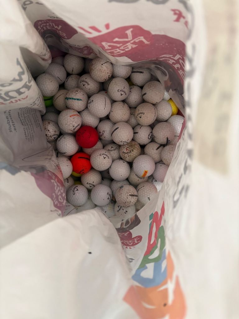 222 Callaway golf balls 