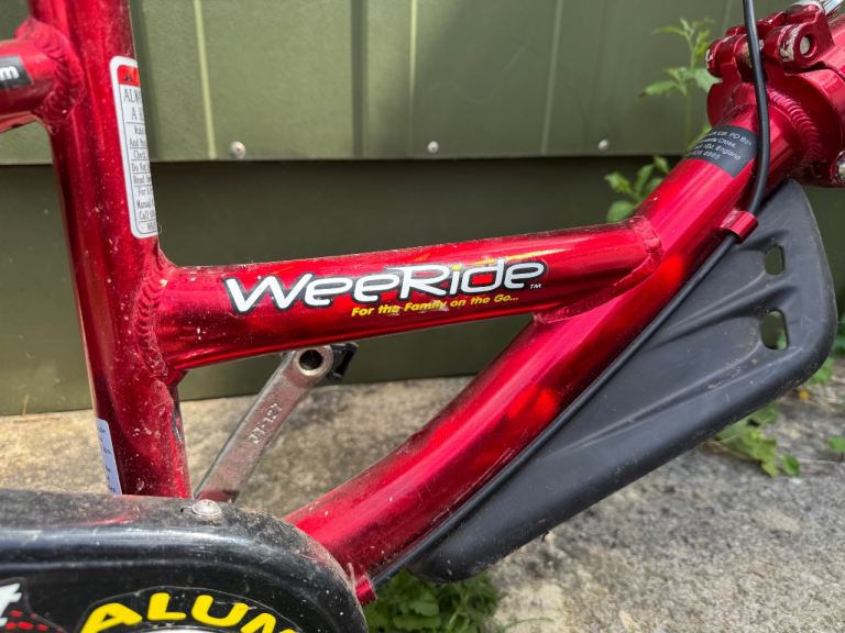 WeeRide Tagalong Trailer Bike