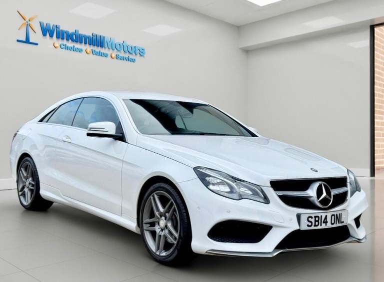 2014 Mercedes-Benz E Class 2.1 E250 CDI AMG Sport G-Tronic+ Euro 5 (s/s) 2dr COUPE Diesel Automatic