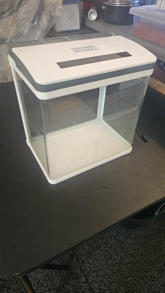 Aquarium HD Glass Fish Tank for Betta, Guppy