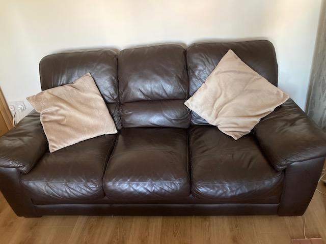 Three Seat Sofa and Chair