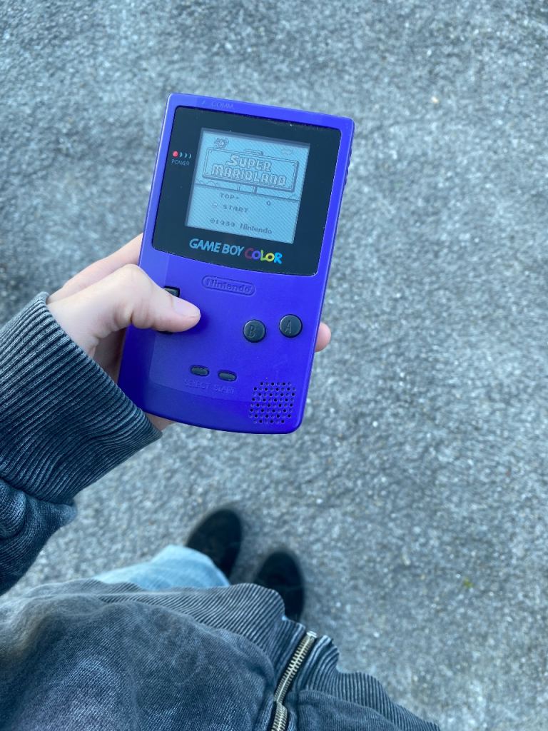 Game boy colour + Mario land 