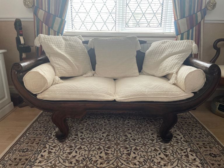 Burmese Teak Sofa/Bench