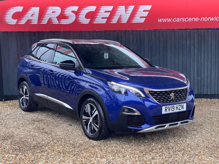 2019 Peugeot 3008 1.5 BlueHDi GT Line Euro 6 (s/s) 5dr HATCHBACK Diesel Manual