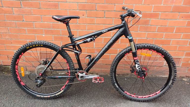 Cube HPA AMS 130 PRO Full Suspension DH Mountain Bike - lightweight aluminium frame , Fox suspension