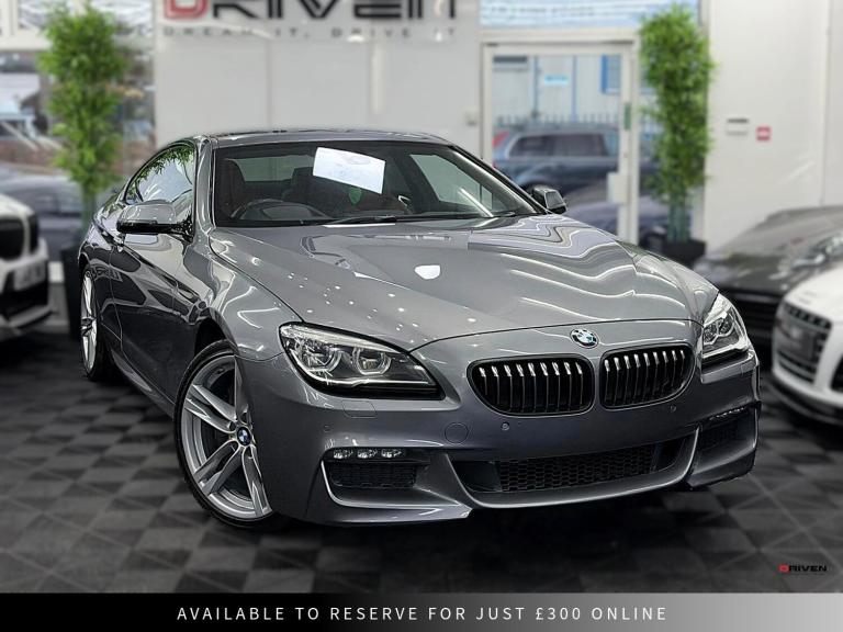FULLY LOADED! BMW 640D M SPORT COUPE AT + HEADS UP + H&K SOUND + FREE DELIVERY