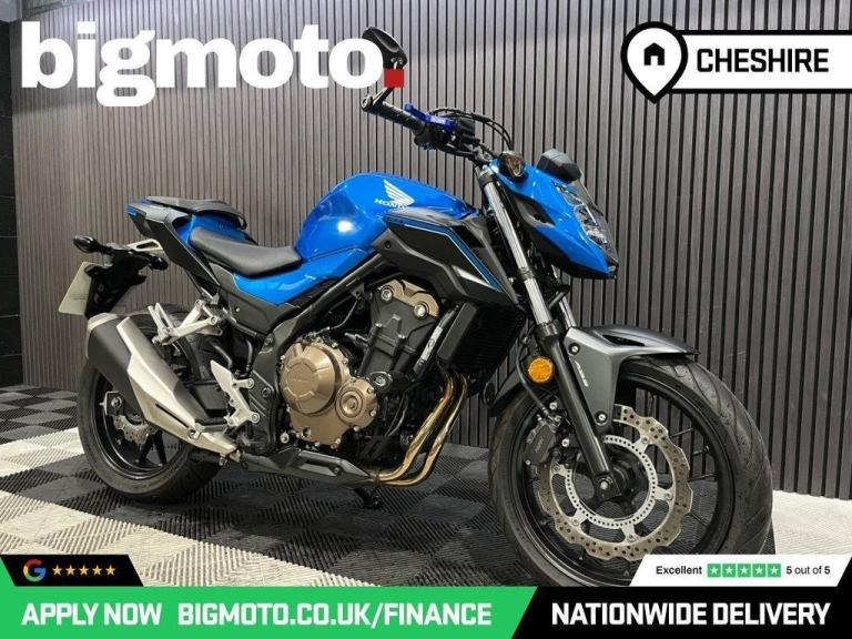 2018 68 HONDA CB500F 500 NAKED PETROL MANUAL EURO 4 (48 PS)