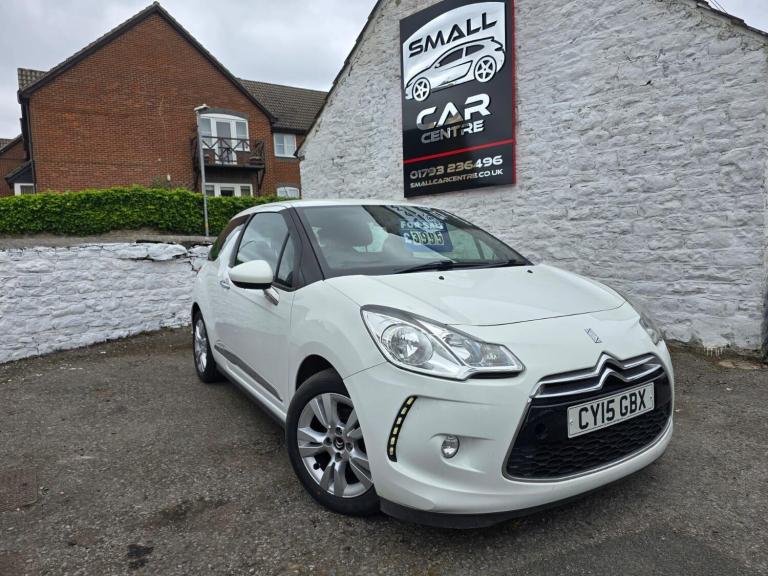 2015 Citroen DS3 1.2 PureTech Dsign Plus 3dr HATCHBACK PETROL Manual