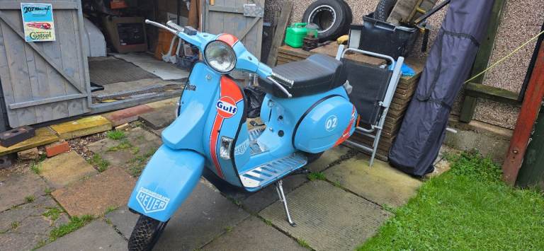 Piaggio, VESPA, 2002, 124 (cc) light project 