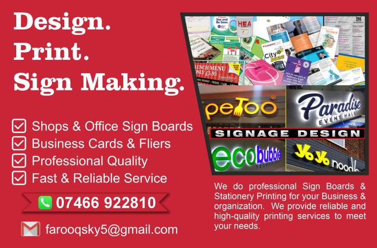 Design Print & Sign Making 