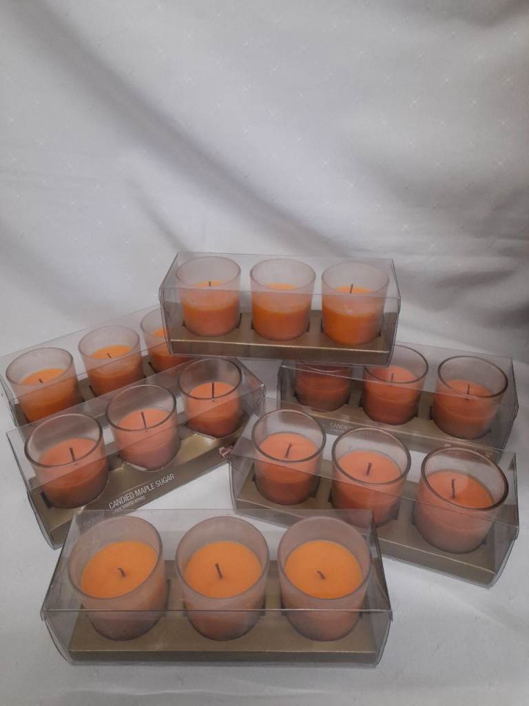 6 Packs of Scented Candles. 18 in Total