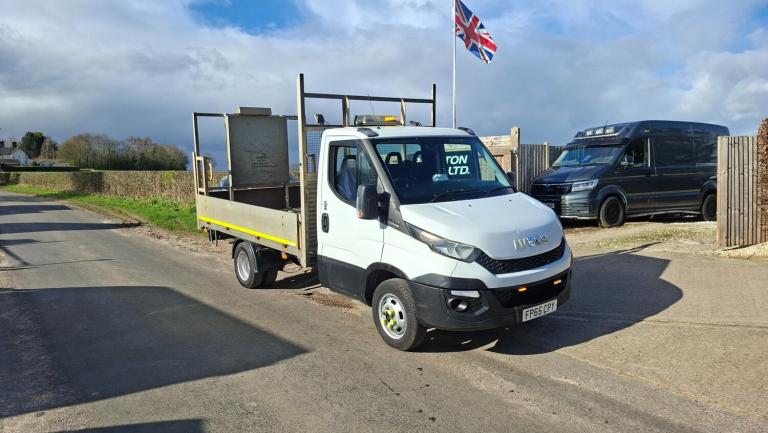 2015 Iveco Daily 35C13 twin wheel dropside Pickup ex highways motorway miles CHASSIS CAB Diesel M...