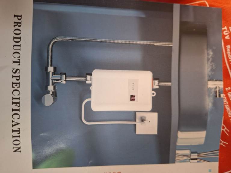 image for Instant electric water heater.