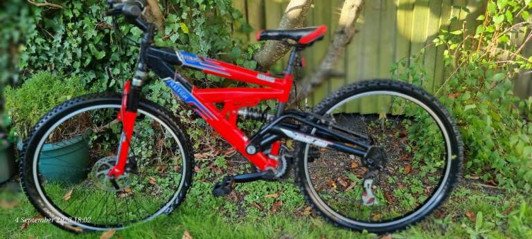 Raleigh Fuego Full Suspension Mountain Bike