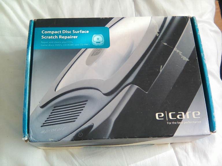 E/Car Compact Disc Surface Scratch Repairer kit,