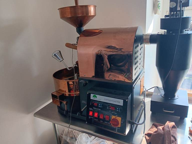 Dalian Amazon DL-A721-SBB Coffee Roaster – Good Condition