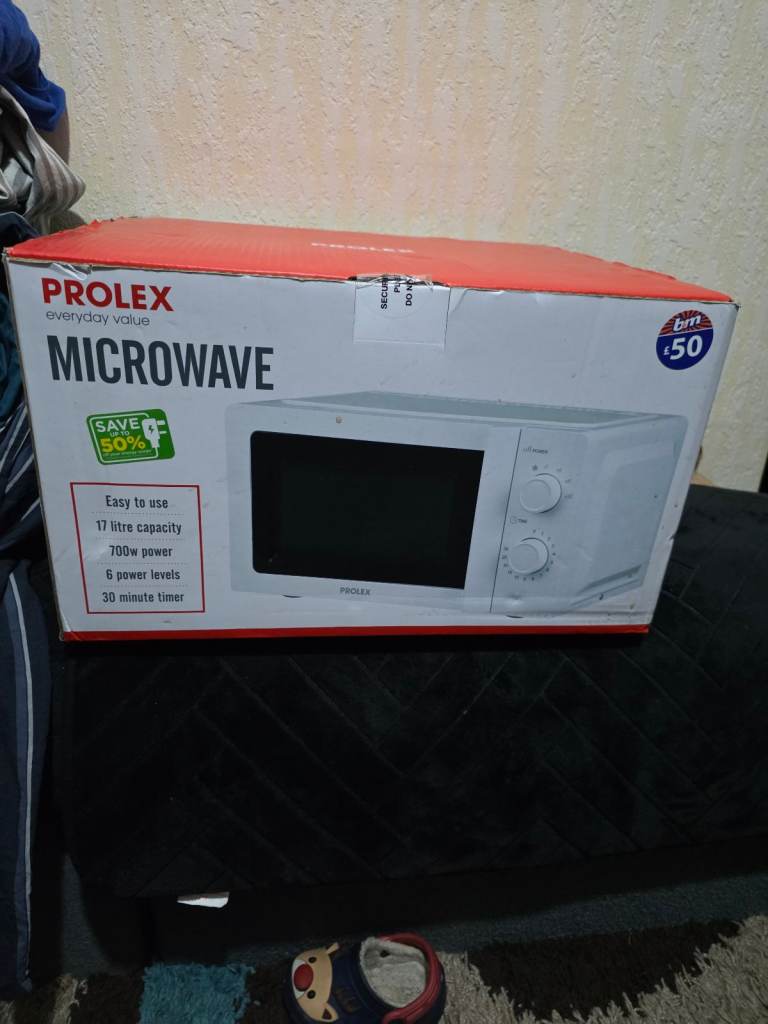 Brand new microwave