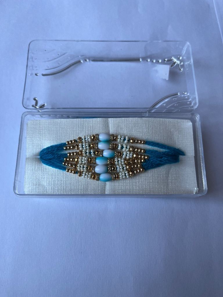 New rakhi Bracelet in blue