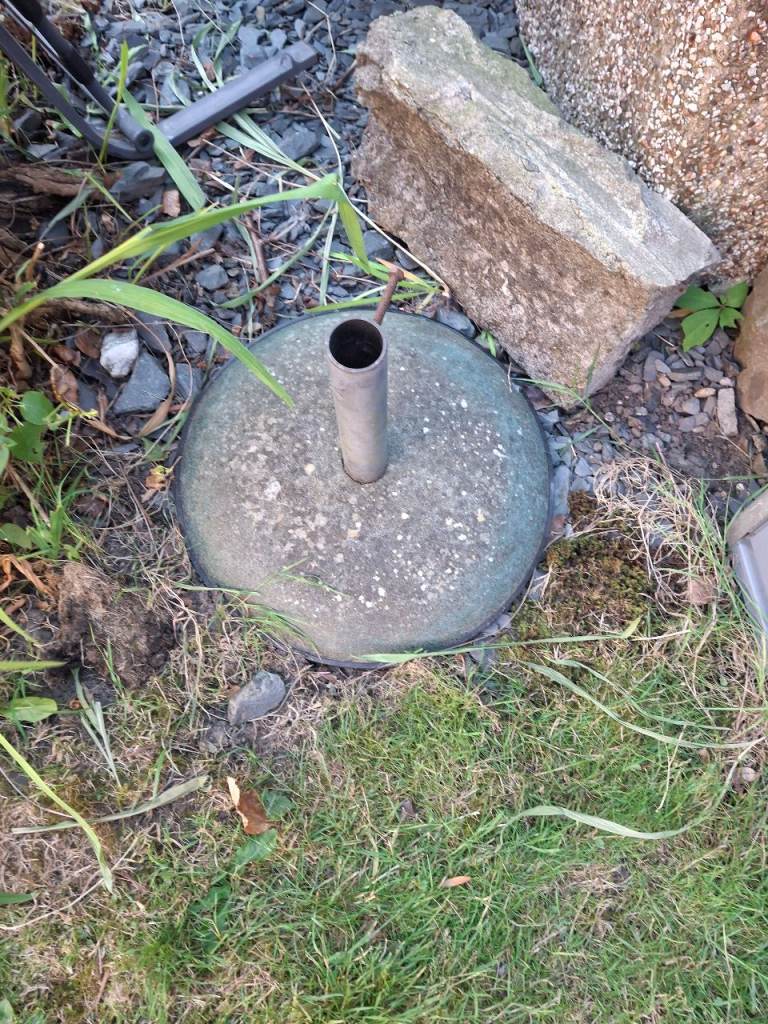 Sturdy Concrete Parasol Base – Heavy Duty