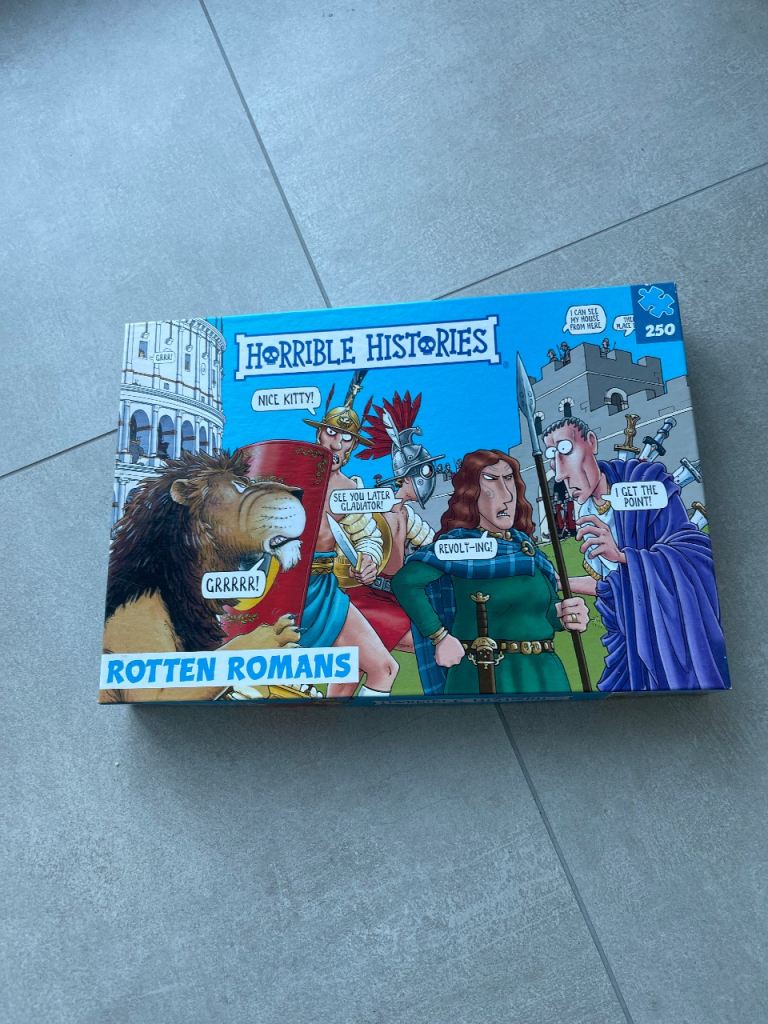 image for TWO Horrible Histories jigsaws Rotten Romans, Terrifying Tudors