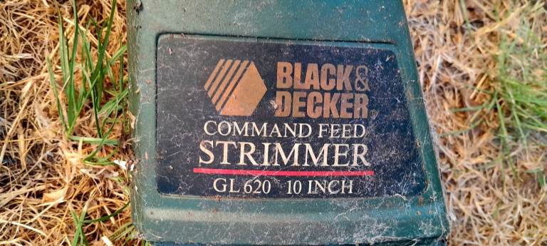 Black and Decker Strimmer - motor turns but needs attention after long storage