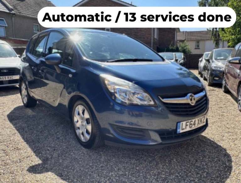 2014 Vauxhall Meriva 1.4T 16V Exclusiv 5dr Auto MPV Petrol Automatic
