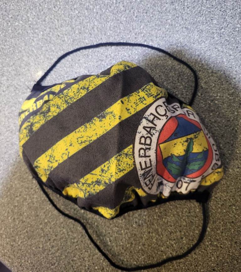 Original Fenerbahce Face Mask from Fenerium One Size