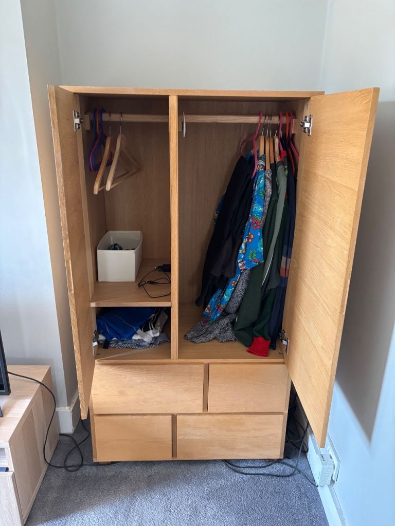 Habitat children's wardrobe 