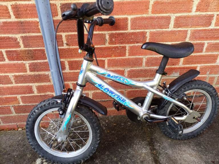 Blue fish children bike 