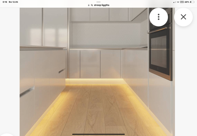 Streep lights for under cabinet in kitchen or ceiling 