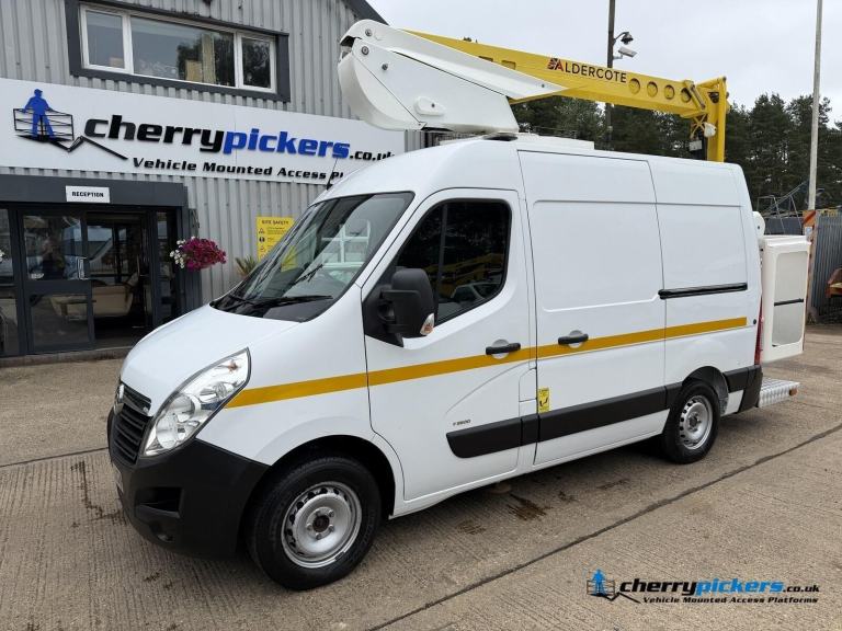 2020 Vauxhall Movano Aldercote VZ137 Access Platform Cherry Picker - 13.7 Metre