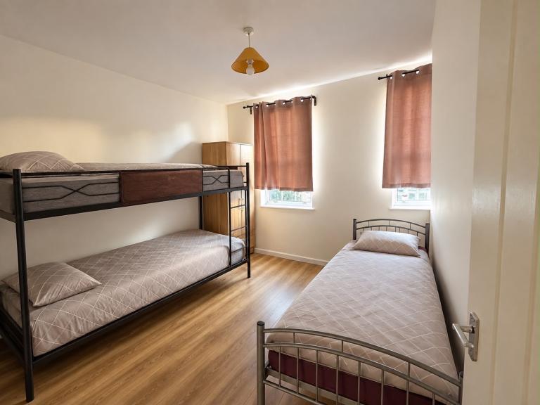 Bed space available for a boy