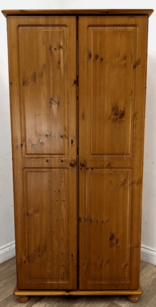 Solid pine wardrobe can deliver 