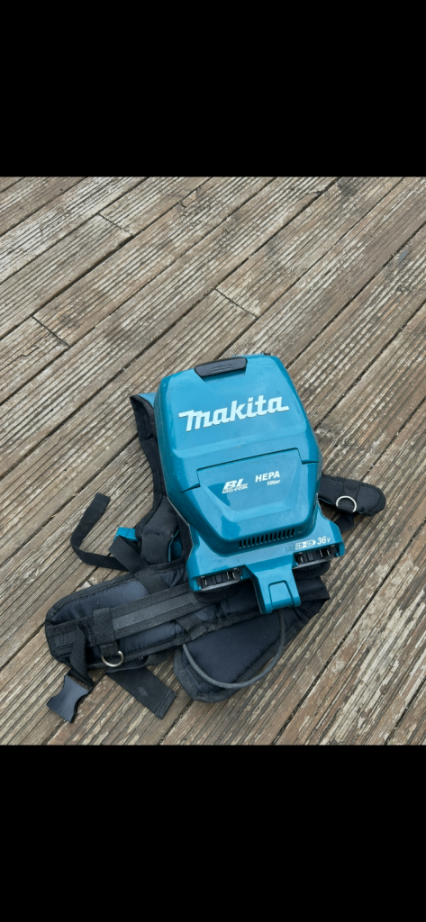 Makita cordless hoover backpack 