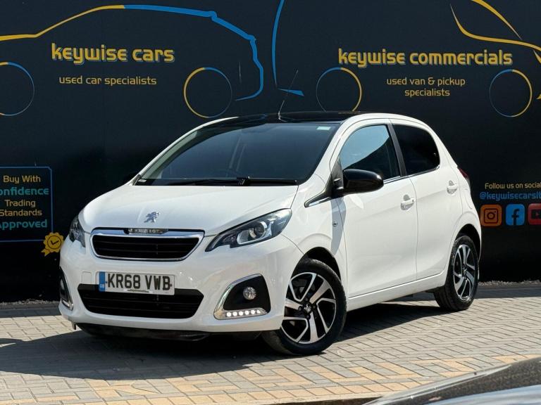 2018 Peugeot 108 1.0 Allure 2 Tronic Euro 6 5dr HATCHBACK Petrol Automatic
