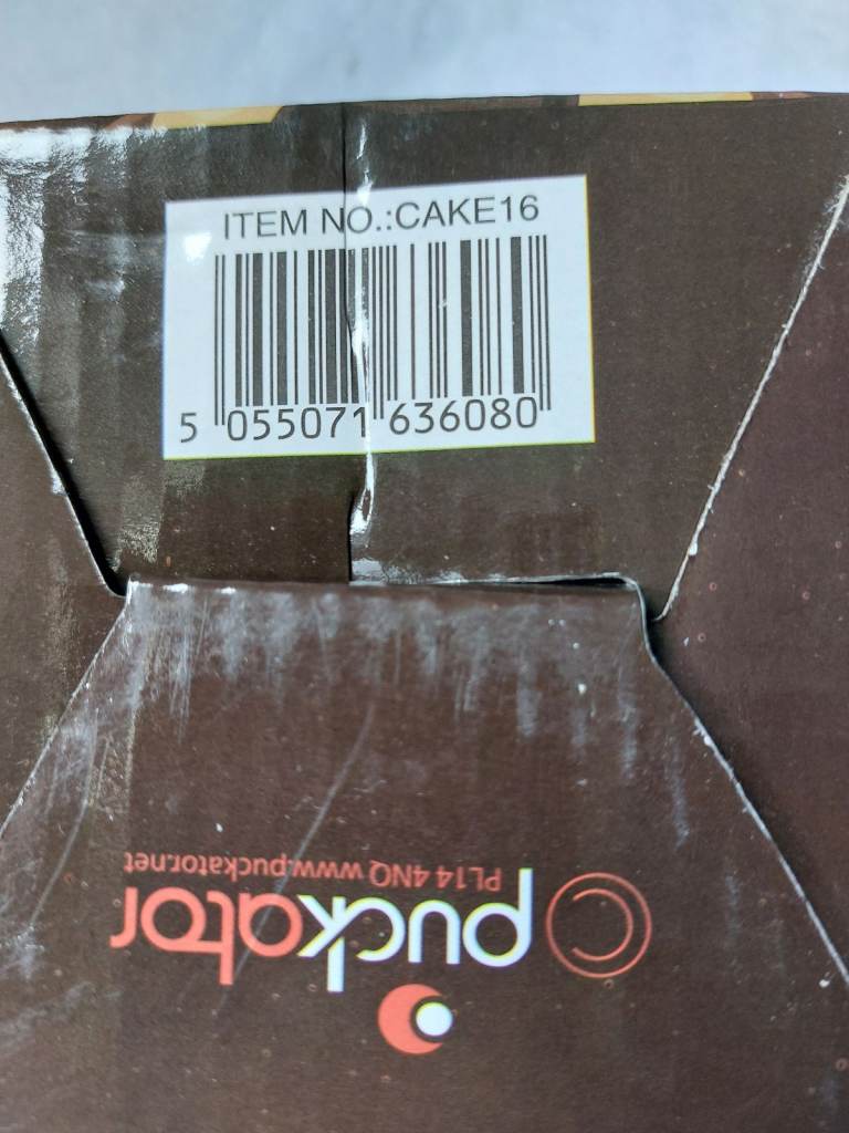 Puckator Cupcake ceramic trinket box