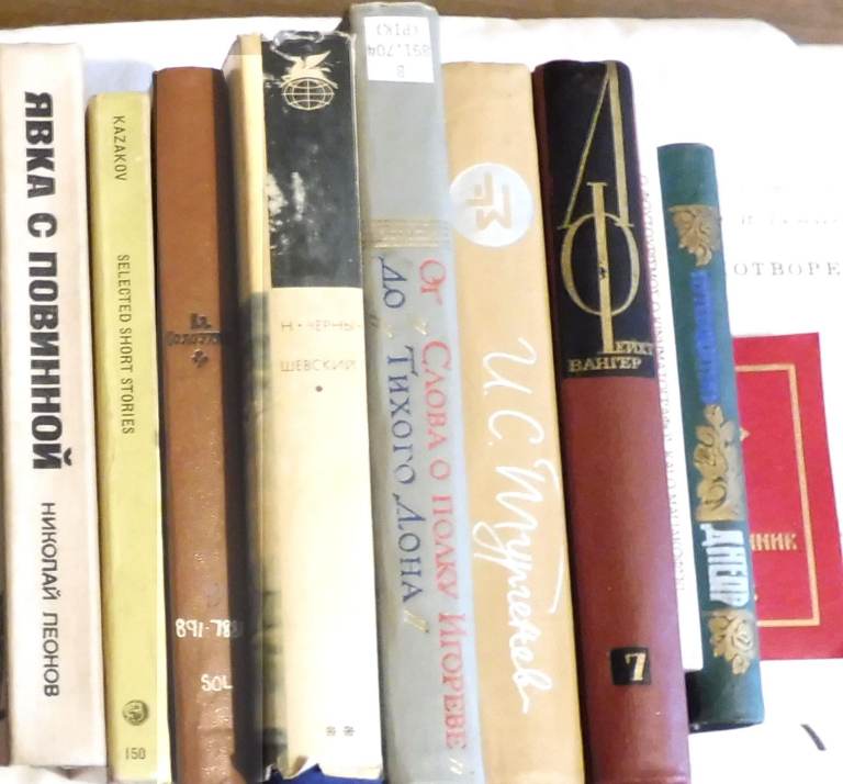 12 RUSSIAN BOOKS IN RUSSIAN