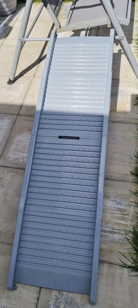 Folding dog ramp