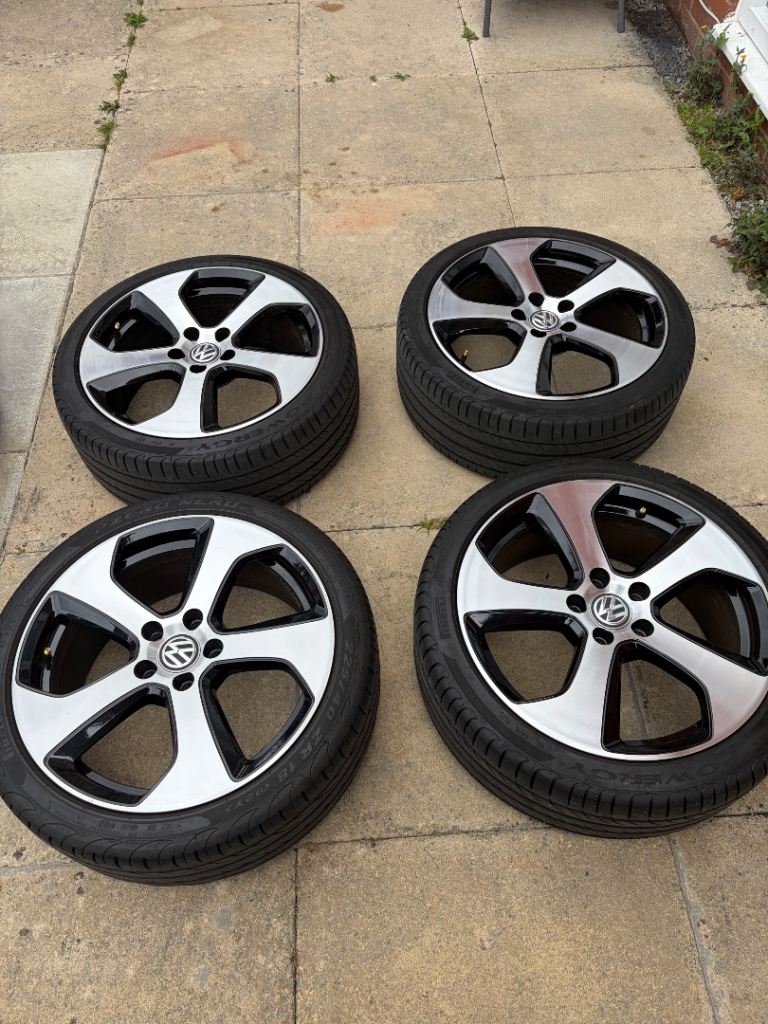 VW GOLF GTI MK7 / 7.5 18" ALLOY 5G0601025AS X4