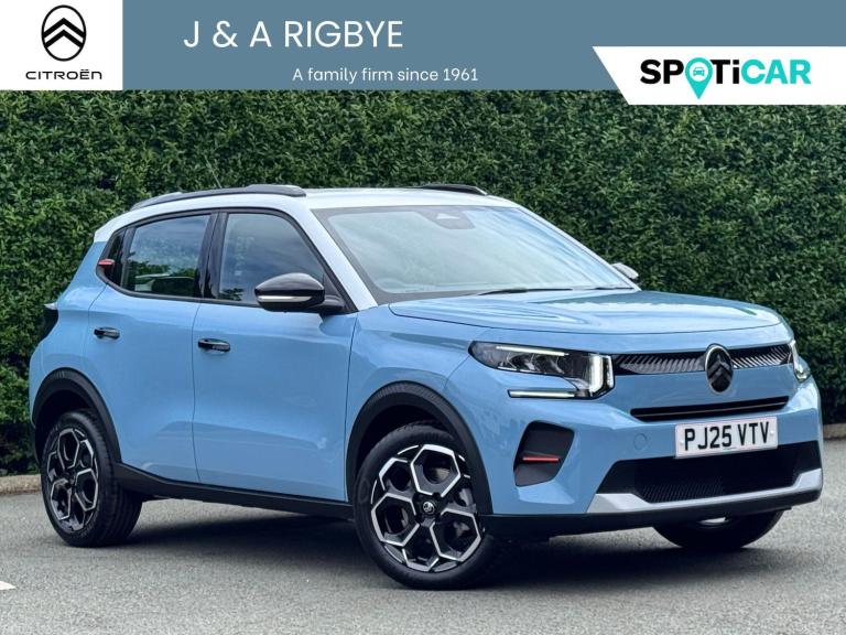 2025 Citroen C3 1.2 Turbo Plus 5dr HATCHBACK PETROL Manual