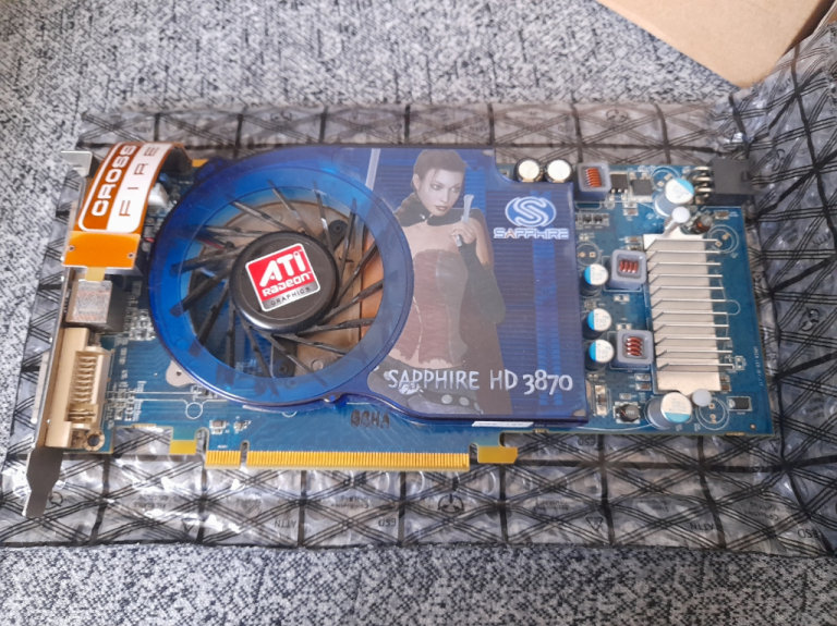 Sapphire HD 3870 Graphics Card - UNTESTED